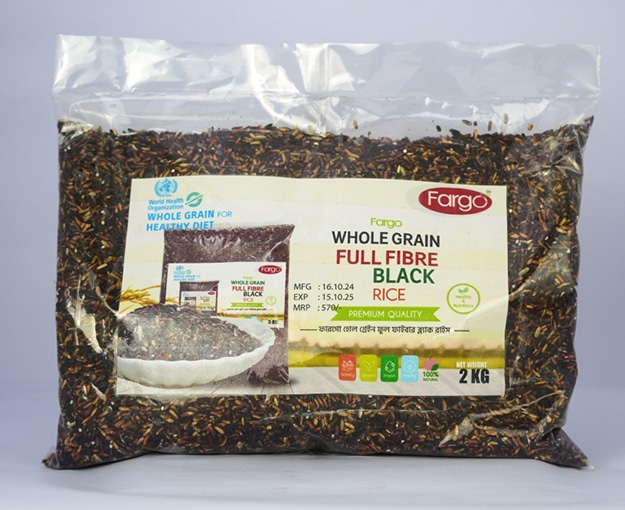 Whole Grain Full Fiber Black Rice - Image 2